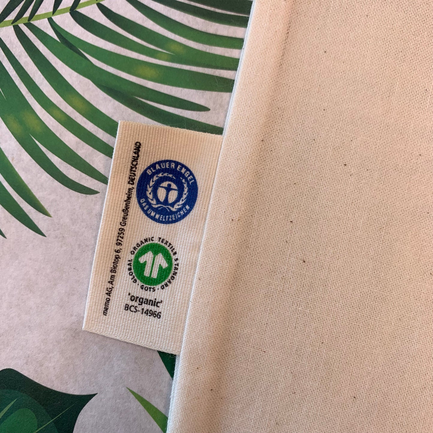 Personalised Mini Tote Bag - 100% Organic Cotton