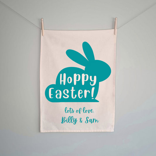 Hoppy Easter Tea Towel